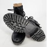 Jessica Simpson  Kerina Black Fashion Combat Boots Size 7M Photo 5