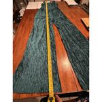 Live to be spoiled  Green Crinkle Jumper Small Formal Spaghetti Strap S Dance Photo 7