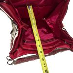 NEW Unbranded Faux Leather Zebra Print and Red Big Patch Medium Hand Bag Photo 10