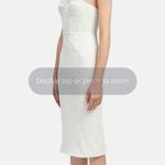 Bardot Charley Midi Lace Dress In Orchid White Photo 2