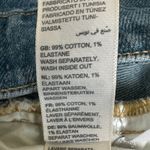 Fat Face Jean Shorts Womens US 4 Medium Wash Denim Stretch Cut Off Casual 90s Blue Photo 7