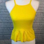 Primark  Tank Top Cami Strap Skirted Yellow-4 Photo 0