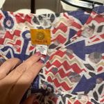 Ruby Rd  colorful button down blouse. Size 10 Photo 2