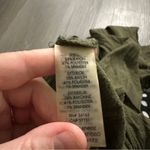 Calvin Klein Olive Green Sleeveless Wide Leg Tie Waist Cropped Jumpsuit Sz 10 Photo 6