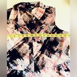 Vera Wang Simply Vera Purple Pink Black Sleeveless Blouse Size Small Photo 11