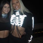 Dolls Kill Skull Cropped Sweatshirt Photo 4