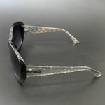 Michael Kors MICHAEL  Carolina Black Cat-eye Oval Oversized Women’s Sunglasses Photo 6