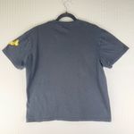 True Religion Black Crewneck Short-Sleeve T-Shirt Women’s Large Gold Horseshoe Photo 2