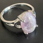 Amethyst Natural purple ring size 8.75 Photo 1