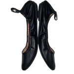 Taryn Rose  Black Leather Flats(Size 8B) Photo 4