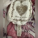 Z&L Europe Tropical Bird Print Mini Skirt Ruffle Hem Boho Size Small Bohemian Photo 6