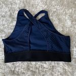 Vimmia  X Energy Wave Crop Top Sz Large Blue Black Photo 5