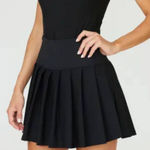 PacSun PAC1980 Pleated Mini Skort Size Extra Small Black Athletic NWT Photo 0