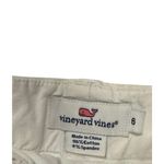 Vineyard Vines  Women Short Dayboat Bermuda Flat Front Mid-RiStretch White Sz. 6‎ Photo 4