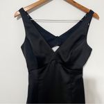 Amsale • tiana bridesmaids dress in black sz 4 Photo 6