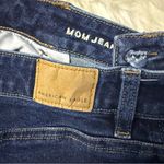American Eagle Mom Jeans Size 18 Regular Dark Wash High Rise Stretch Photo 3