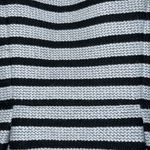 EXPRESS  Textured Skater Dress Stripe Mini Quarter Zip Black NWOT ‎ Size 6 Photo 5