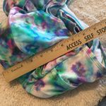 Torrid  1X Watercolor Multi Bikini Top strapless lightly lined bra padded Photo 5