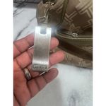 TUMI Signature Collection Logo Duffel #72163CFF Taupe Olive Trim Weekender Green Photo 6