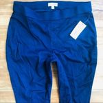 Maison Jules Womens Knit Flat Front Skinny Pants Photo 2