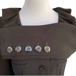 Neiman Marcus Vintage  Exclusive black ruffle collar blazer 6 Photo 3