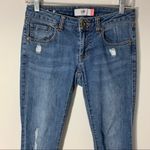 CAbi  Skinny Distressed Jeans Style 5087 Size 0 Photo 3