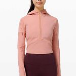 Lululemon NWOT Break The Trail 1/2 Zip in Pastel Pink RARE SIZE COLOR COMBO Photo 1