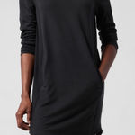 Athleta NWT  Balance Dress in Black Photo 0