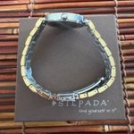 Silpada  Silver and Gold Classic Watch Photo 2