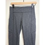 Lululemon  Speed Up‎ Tights 28" Brushed Full-On Luxtreme Heathered Black Size 6 Photo 5