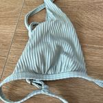 Monday swimwear ribbed bikini top Blue Size undefined Photo 1