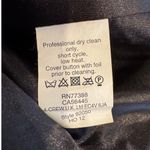 J.Crew  Peacoat Wool by Nello Gori black tan Size 00 Photo 6