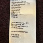 Calvin Klein Jeans Turtleneck Acrylic Blend Sweater Burgundy Size XL Photo 15