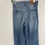 Judy Blue  straight leg blue jeans tummy control knee distress ripped size 25 Photo 12