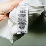 Calvin Klein Jeans Calvin Klein White Ribbed Full Zip Mock Neck  Crop Top - XS Photo 4