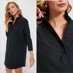 Tuckernuck Pomander Place Polly Dress Size Large Black Pockets 3/4 Sleeve NWOT Photo 2