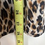 Chloe Rene Shirt Womens Sz M New Leopard Blouse Pleated Lightweight Top Size M Photo 11