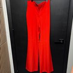 Jealous Tomato  Vibrant Red Trousers Photo 3