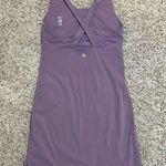 Buff Bunny Everyday Energy Active Athletic Dress Purple Tank Strappy Size Large Photo 6