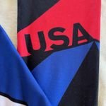 Under Armour  HEAT GEAR WOMEN'S USA BLACK RED BLUE WORK OUT GYM LEGGINGS S NEW Photo 1