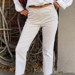 Hilary Radley blue and white striped capri pants size small Photo 1