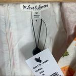 For Love & Lemons  Julep Floral Linen Mini Dress Size Medium Photo 7