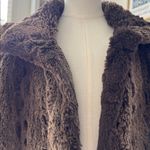 Betsey Johnson Betsy Johnson Brown Faux Fur Vest Photo 1