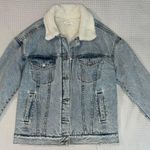 PacSun Fleece Lined Jean Jacket Photo 0