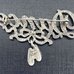 Vintage Pewter Dance Ballet Shoes Brooch Pin Signed JJ Photo 2