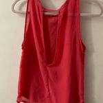 ZARA Basics Texture Front Sheer Back Tank Blouse S Preppy Coconut Girl Festival Photo 5