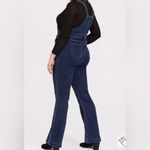 Torrid Flared Overall - Vintage Stretch Medium Denim Wash Sz 22 Cotton Flaw Photo 2