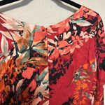 Tracy Reese  Red Floral Silk Blend‎ Sculpted Sheath Dress Size 4 NWT Photo 8