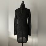Dressy long sleeve sweater dress 🌟🌟🌟 Black Size M Photo 3