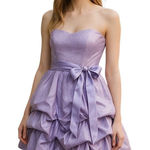 Gunne Sax  Jessica McClintock Dress Purple Size 3 Vintage Photo 0